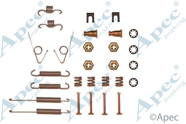 APEC BRAKING Комплектующие, тормозная колодка KIT602